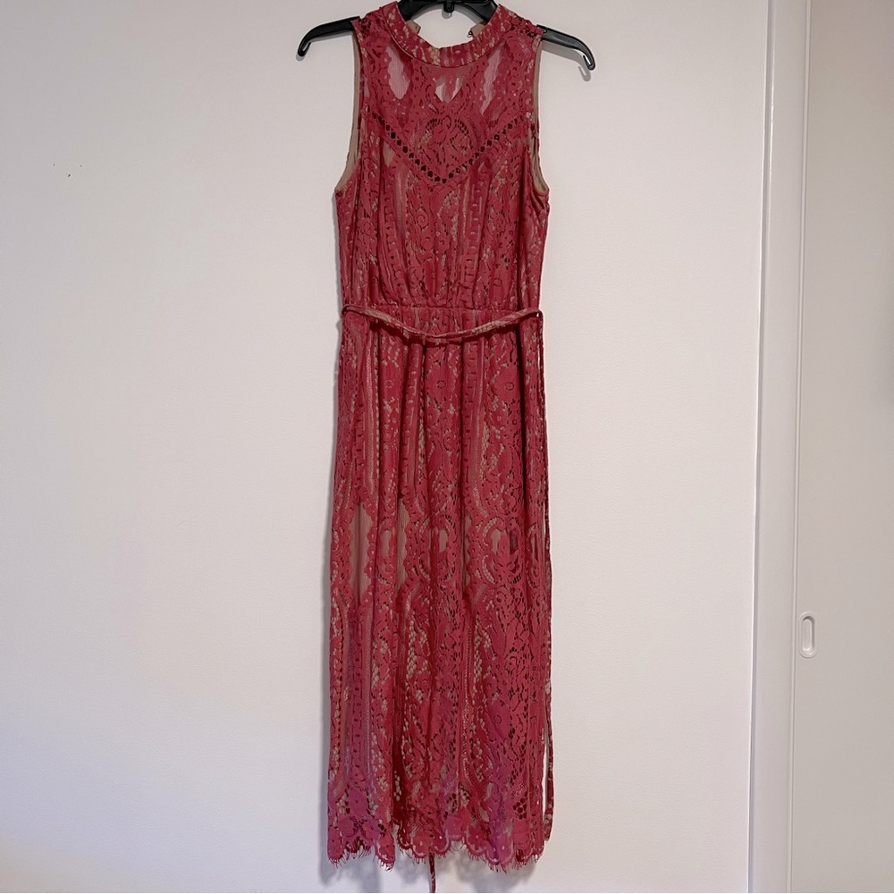 Wayf Lace Wedding Guest Dress